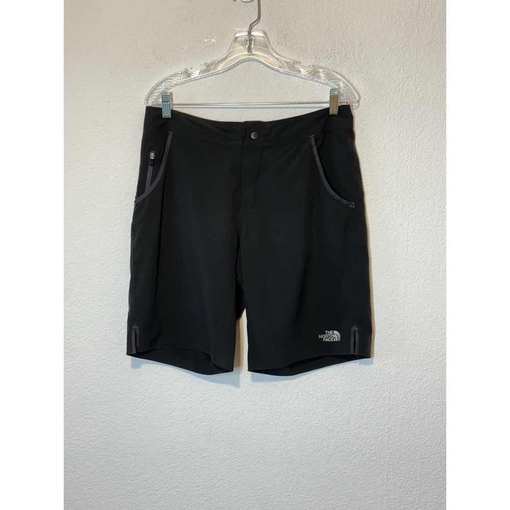 The North Face Mens Black Regular Fit Hiking Shorts Size 32 Outdoor Activewear